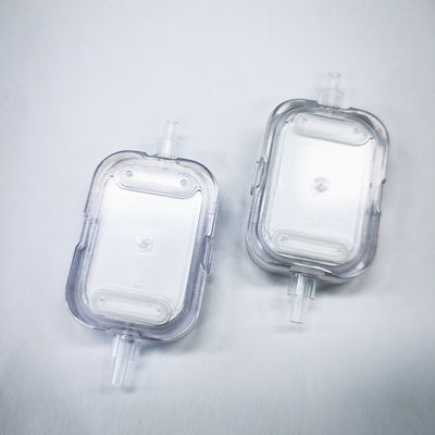 Độ thông lượng cao hai tầng thủy tinh PES 0.22μM In-line IV Filters Infusions Sử dụng y tế