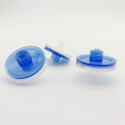 Màng lọc PES ưa nước 33mm dùng trong y tế hoặc phòng thí nghiệm, có đầu nối Luer